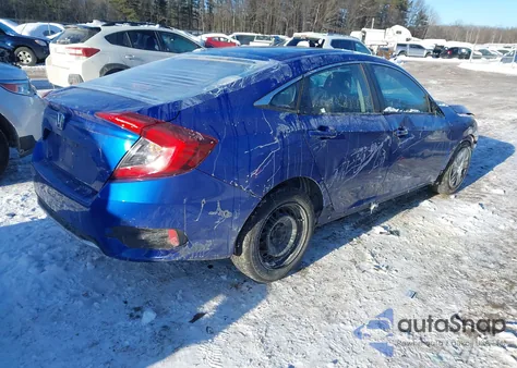 2019 Honda Civic Lx z USA, uszkodzony, nr VIN 2HGFC2F64KH527306